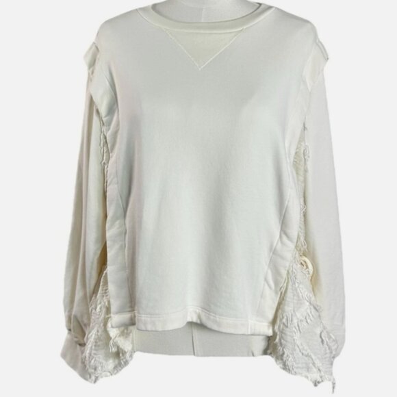 Brand New By Anthropologie Twofer Sweatshirt - Picture 6 of 10